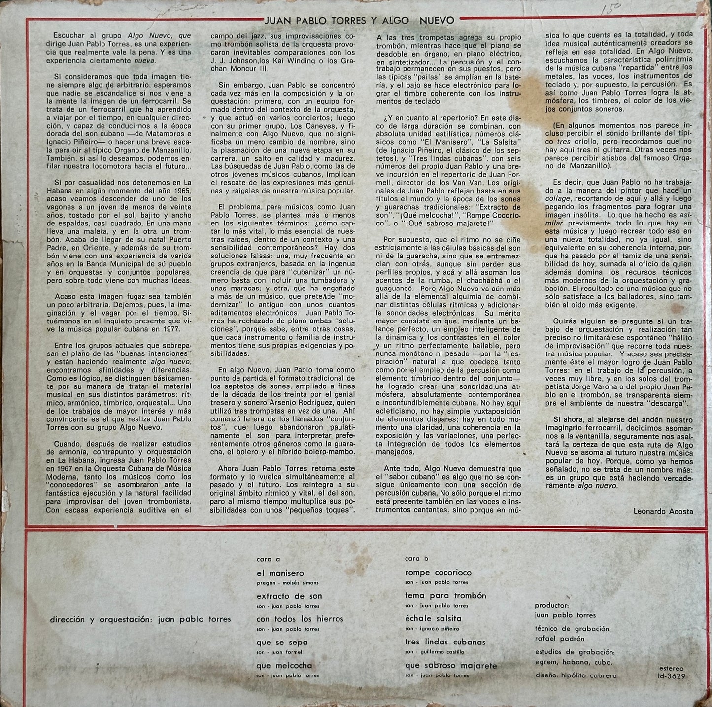 Juan Pablo Torres - Con todos los hierros