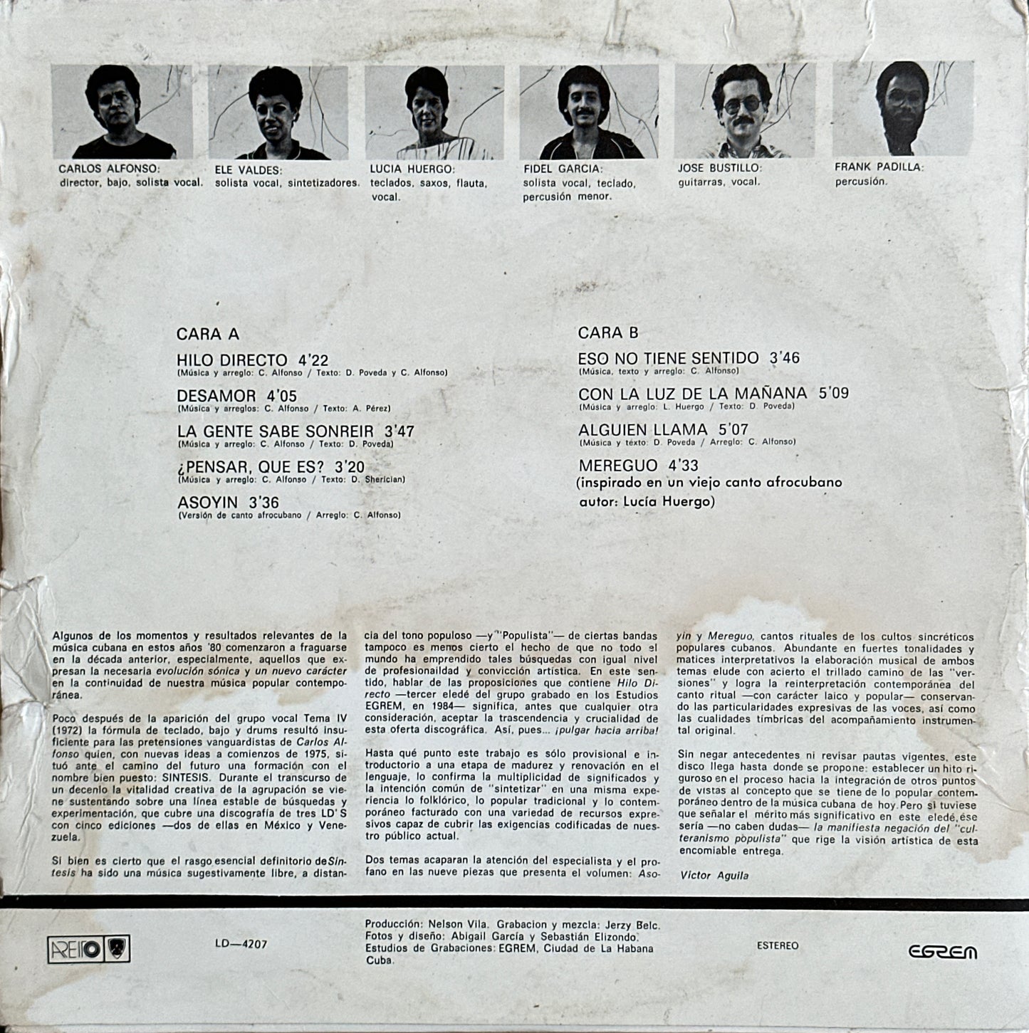 Sintesis - Hilo Directo