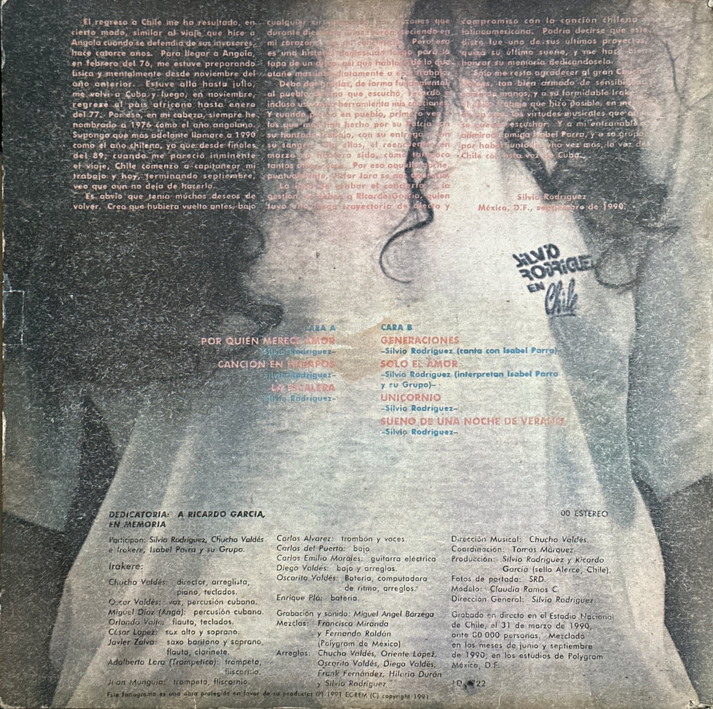 Silvio Rodriguez - Silvio Rodriguez en Chile 2