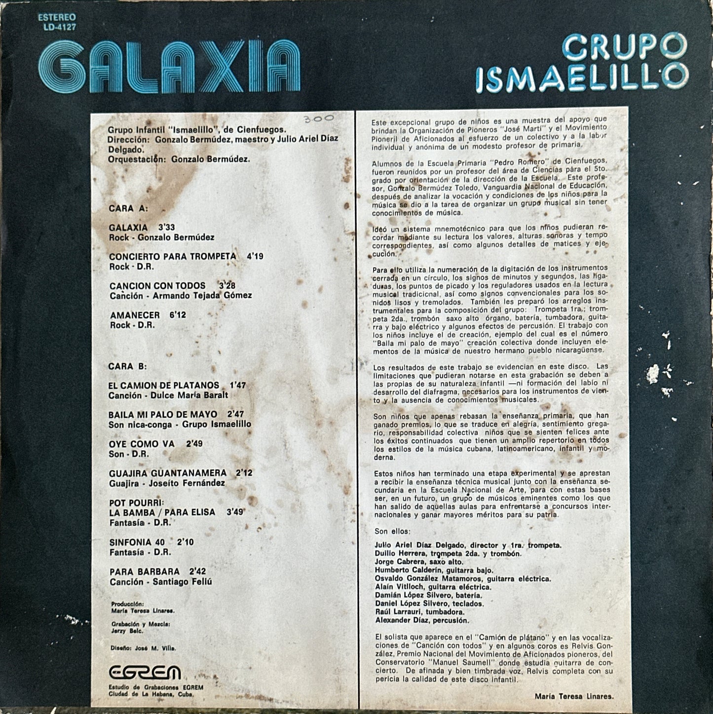 Grupo Ismaelillo - Galaxia