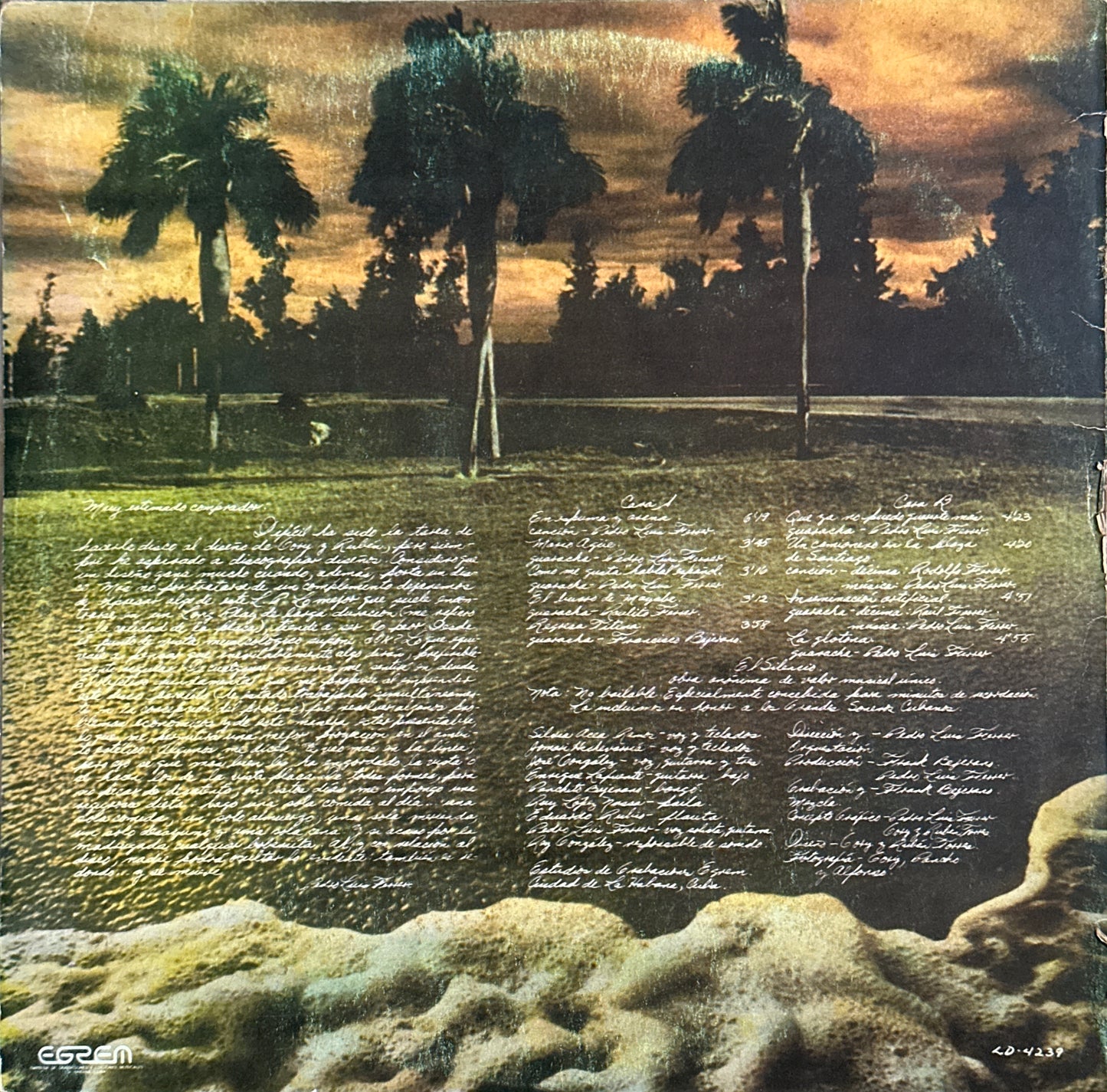 Pedro Luis Ferrer - Espuma y Arena