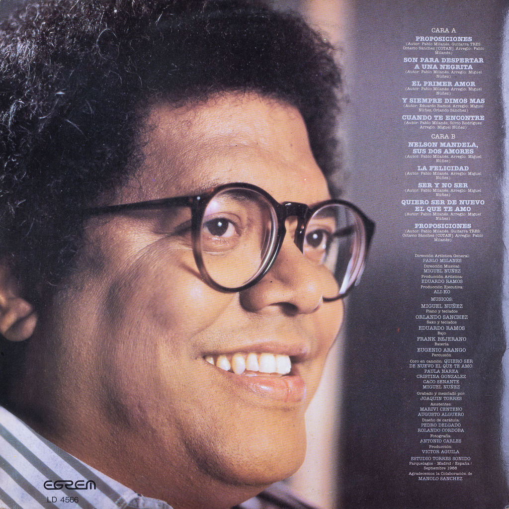 Pablo Milanés - Proposiciones