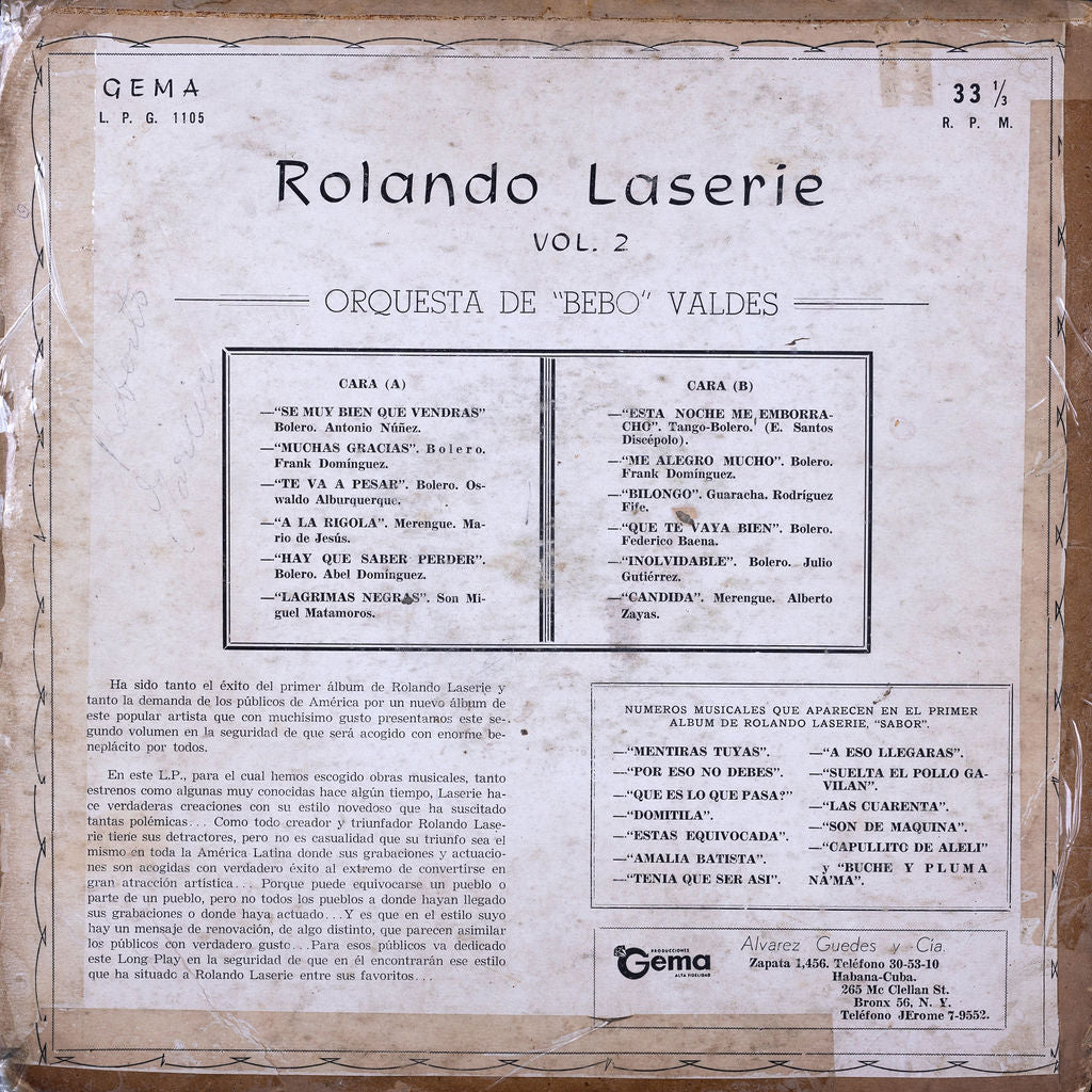 Rolando La´Serie - La´Serie